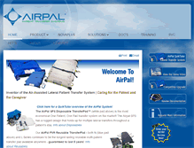 Tablet Screenshot of airpal.com